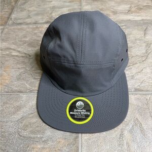 Athletics Dri Works Moisture Wicking Baseball Cap Men Size Adjustable Gray NWT
